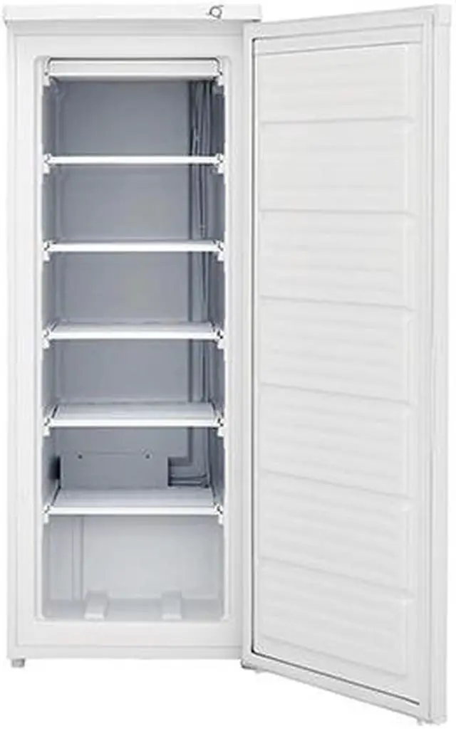 Alt view image 2 of 3 - Frigidaire 6 Cu. Ft. Upright Freezer White FFUM0623AW
