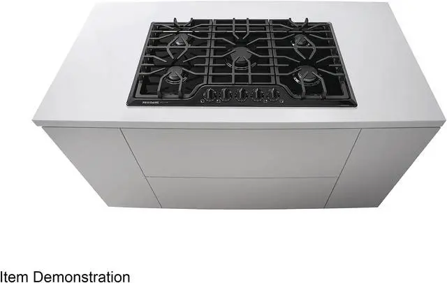 Alt view image 2 of 2 - Frigidaire Gallery 36" Gas Cooktop FGGC3645QB Black