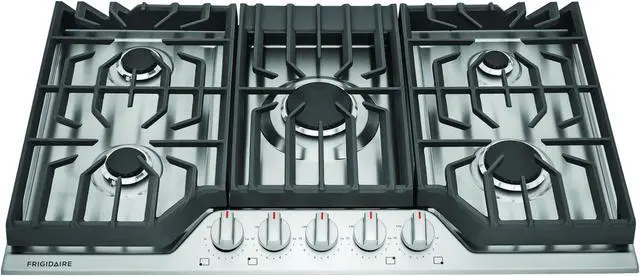 Main image of Frigidaire 36'' Gas Cooktop FCCG3627AS Stainless Steel
