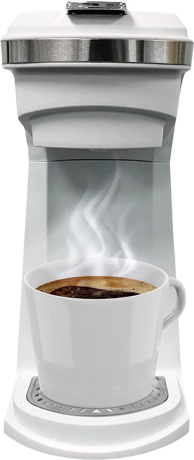 Main image of Frigidaire 2-in-1 Single Serve K-Cup/and Ground Coffee Maker - White ECMK110