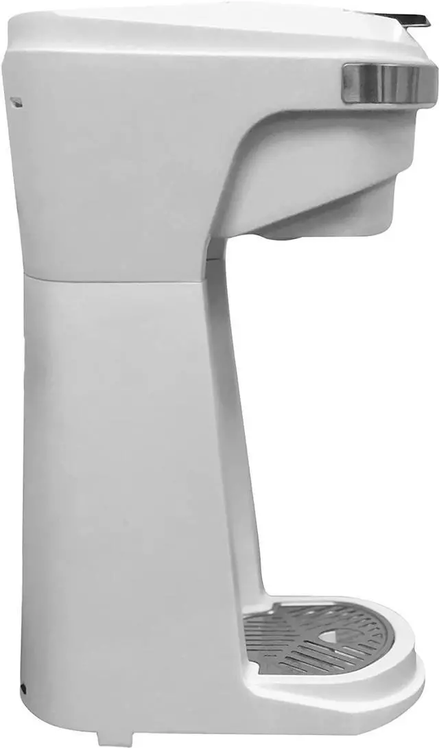 Alt view image 2 of 3 - Frigidaire 2-in-1 Single Serve K-Cup/and Ground Coffee Maker - White ECMK110