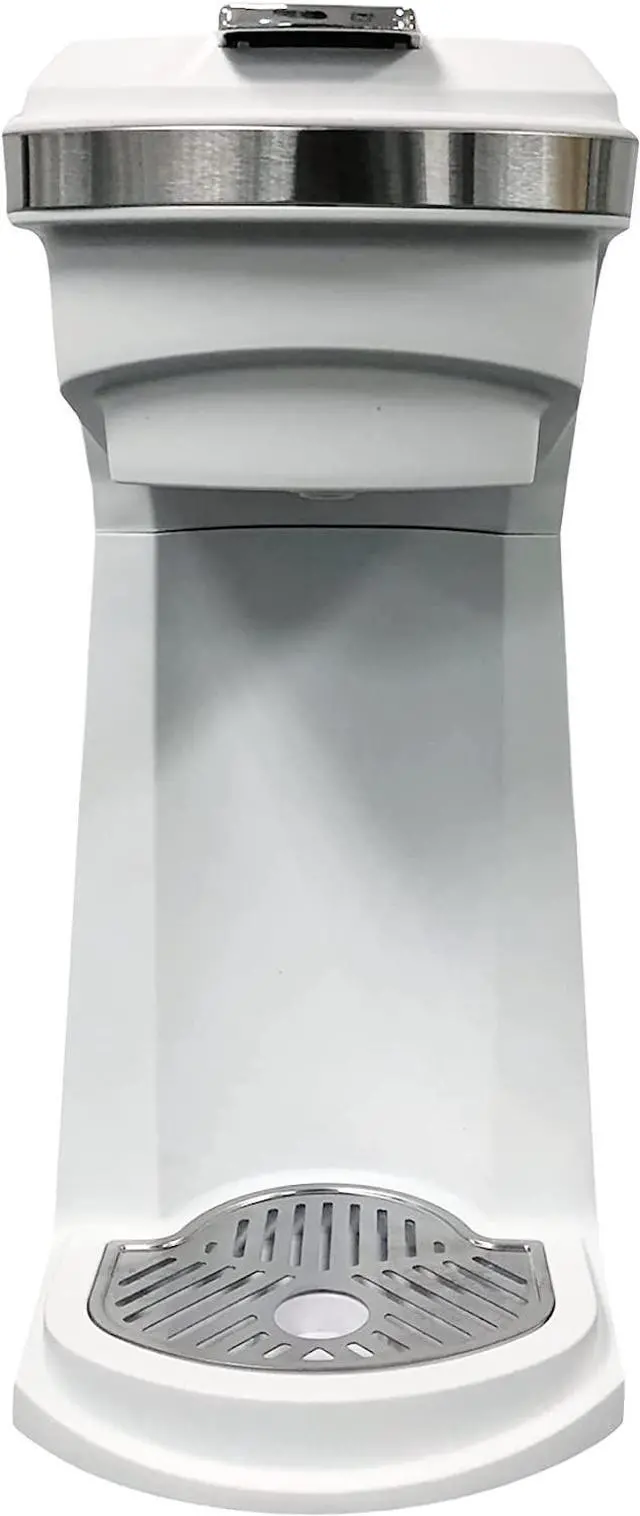 Alt view image 3 of 3 - Frigidaire 2-in-1 Single Serve K-Cup/and Ground Coffee Maker - White ECMK110