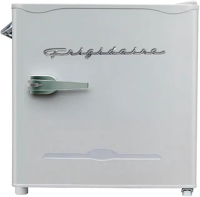 Alt view image 2 of 4 - Frigidaire Retro 1.6 Cu. Ft. Mini Fridge - Moonbeam EFR176-MOONBEAM