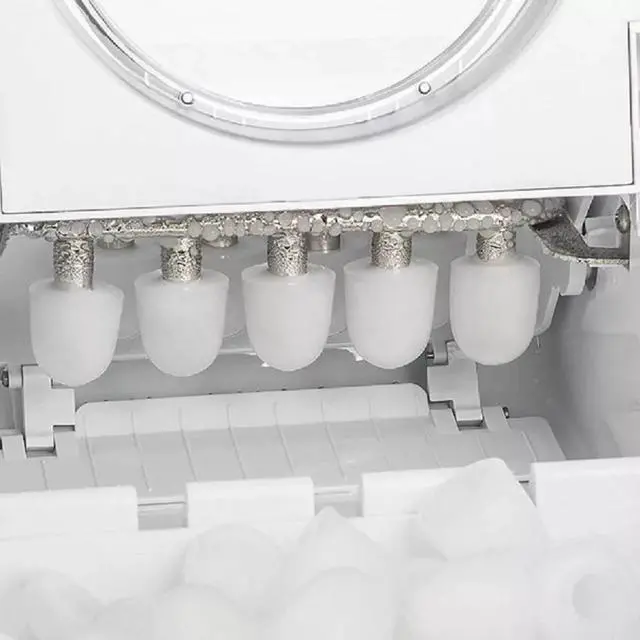 Alt view image 4 of 4 - Frigidaire Countertop Compact Ice Maker with 26lbs Capacity Production per Day - Black