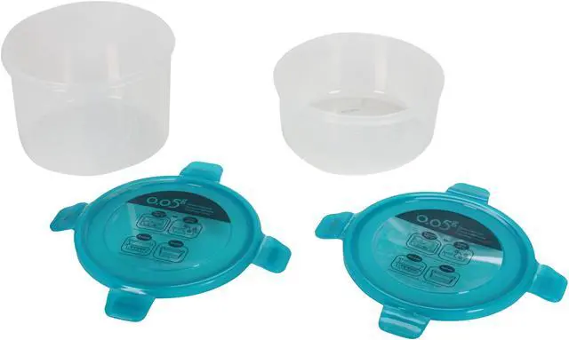 Alt view image 4 of 6 - Lock&Lock ZZF120G13 0.05g BPA free Airtight container 26Piece set / 13containers Green