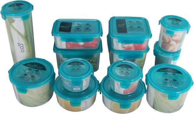 Main image of Lock&Lock ZZF120G13 0.05g BPA free Airtight container 26Piece set / 13containers Green