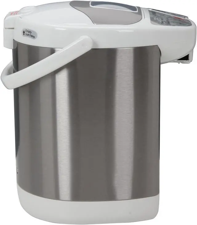 Alt view image 3 of 6 - Oyama HWD-A40E White/Stainless Micom Hot Water Kettle