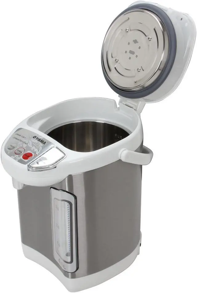 Alt view image 5 of 6 - Oyama HWD-A40E White/Stainless Micom Hot Water Kettle