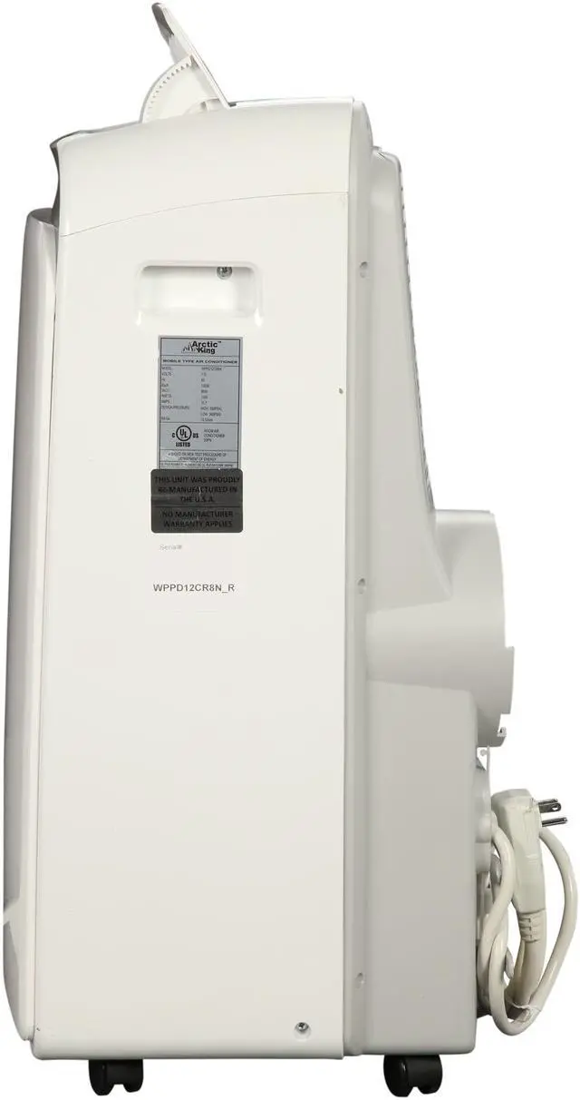 Alt view image 5 of 6 - Arctic King WPPD12CR8N 12,000 Cooling Capacity (BTU) Portable Air Conditioner