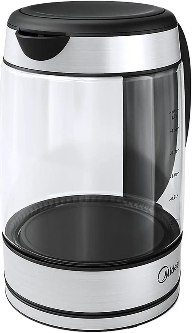 Alt view image 2 of 8 - Midea 1.7-Liter Cordless Electric Kettle MKG117A1A