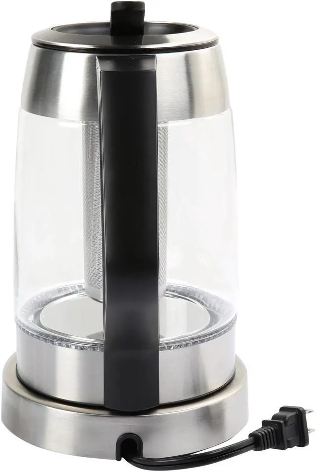 Alt view image 4 of 7 - Midea Variable Temp 1.7-Liter Glass Kettle MEK17GT-E8