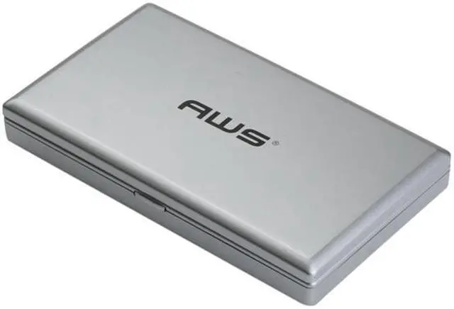 Alt view image 3 of 4 - American Weigh Signature Series Digital Pocket Weigh Scales, Silver AWS-1KG-SIL