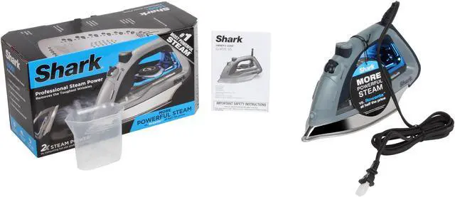 Alt view image 7 of 7 - Shark GI405 Professional Steam Power Iron