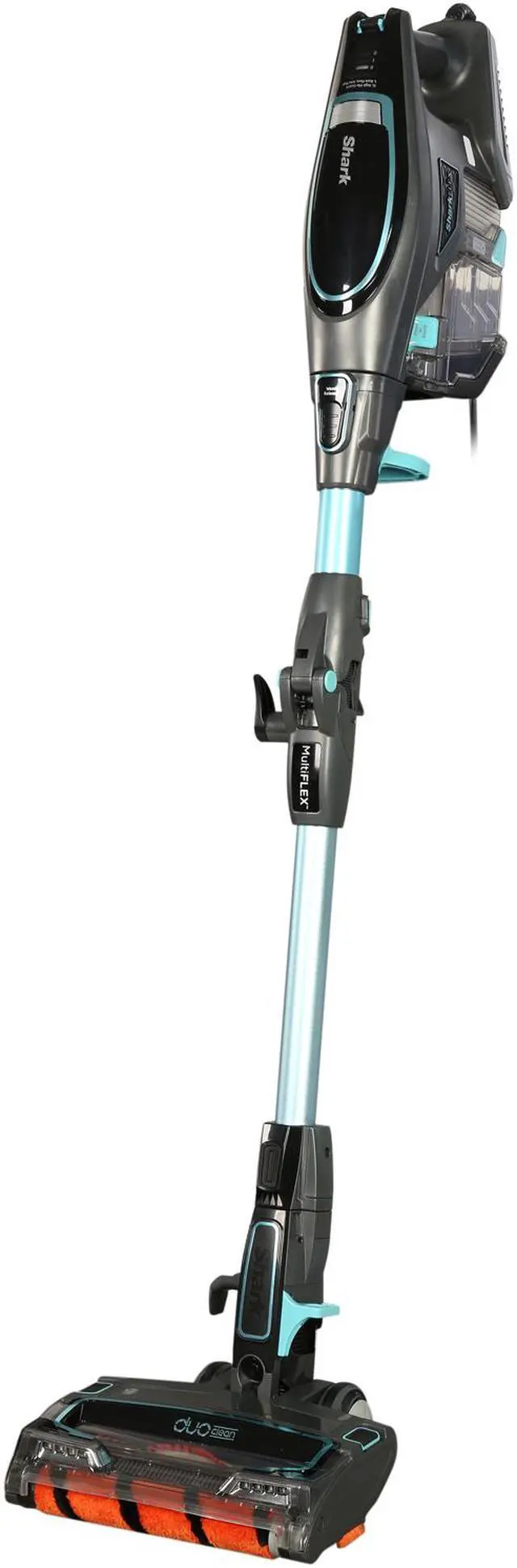 Alt view image 2 of 10 - Shark Flex DuoClean Ultra-Light Upright Corded Vacuum, Blue (Model#HV394)