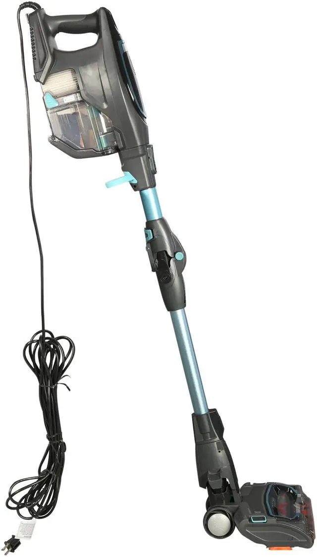 Alt view image 4 of 10 - Shark Flex DuoClean Ultra-Light Upright Corded Vacuum, Blue (Model#HV394)