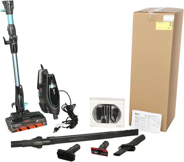 Alt view image 10 of 10 - Shark Flex DuoClean Ultra-Light Upright Corded Vacuum, Blue (Model#HV394)