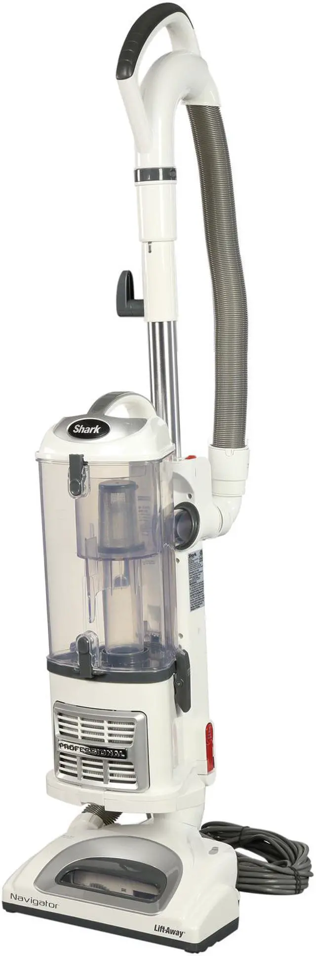 Alt view image 2 of 9 - Shark NV370 Navigator Lift-Away Professional Upright Vacuum White and Silver