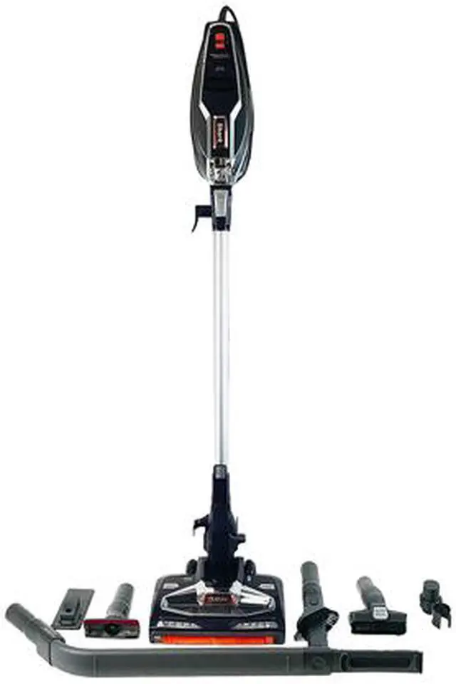 Alt view image 2 of 5 - Shark HV384QP Rocket DuoClean Ultra-Light Corded Stick Vacuum Purple