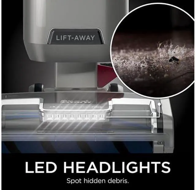 Alt view image 8 of 8 - Shark Rotator Lift-Away ADV DuoClean PowerFins Upright Vacuum with Self-Cleaning Brushroll (LA500C)