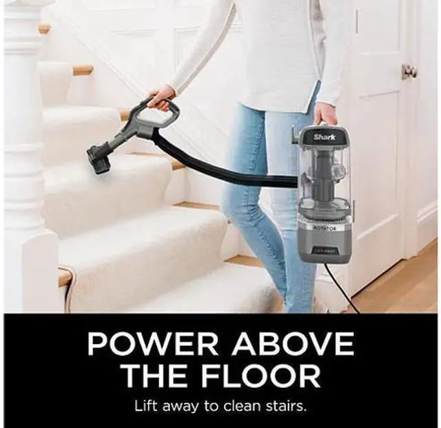 Alt view image 5 of 8 - Shark Rotator Lift-Away ADV DuoClean PowerFins Upright Vacuum with Self-Cleaning Brushroll (LA500C)