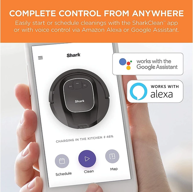 Shark Rv871 Shark RV871 ION Robot Vacuum R87 with Wi-Fi - Newegg.com
