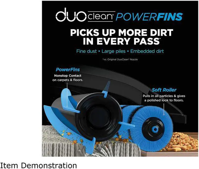 Alt view image 6 of 10 - Shark QS2000QBL Vertex UltraLight DuoClean PowerFins Stick Vacuum