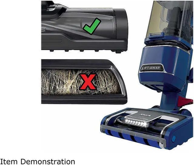 Alt view image 6 of 8 - Shark UV850 Performance Lift-Away Upright Vacuum with DuoClean PowerFins Blue