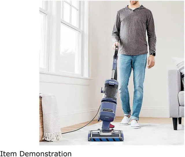Alt view image 8 of 8 - Shark UV850 Performance Lift-Away Upright Vacuum with DuoClean PowerFins Blue