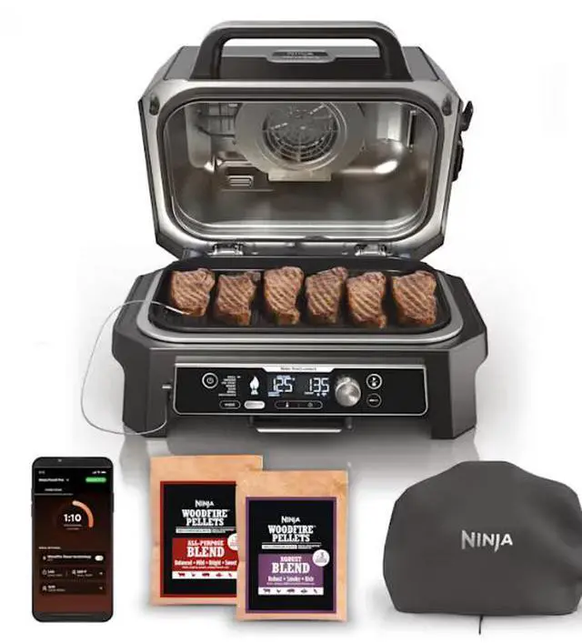 Main image of Ninja Woodfire Pro Connect XL Outdoor Grill & Smoker