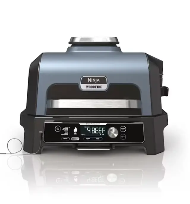Alt view image 8 of 8 - Ninja Woodfire Pro Connect XL Outdoor Grill & Smoker