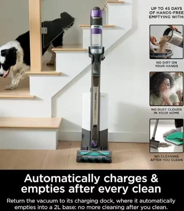 Alt view image 6 of 7 - Shark PowerDetect Cordless Vacuum Clean & Empty System