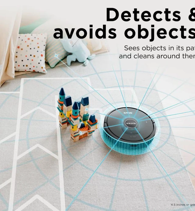 Alt view image 6 of 8 - Shark RV2300SCA Matrix Robot Vacuum and Self-Empty Base