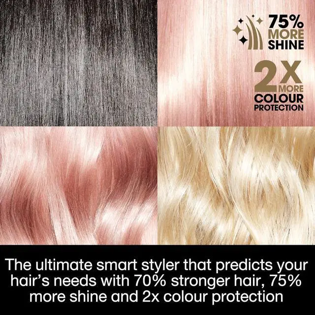 Alt view image 7 of 11 - ghd Platinum+ Styler — 1" Flat Iron Hair Straightener, Professional Ceramic Hair Styling Tool for Stronger Hair, More Shine, & More Color Protection, Black, 60222
