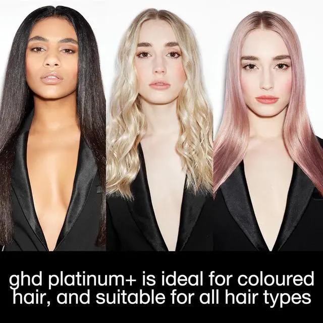 Alt view image 8 of 11 - ghd Platinum+ Styler — 1" Flat Iron Hair Straightener, Professional Ceramic Hair Styling Tool for Stronger Hair, More Shine, & More Color Protection, Black, 60222