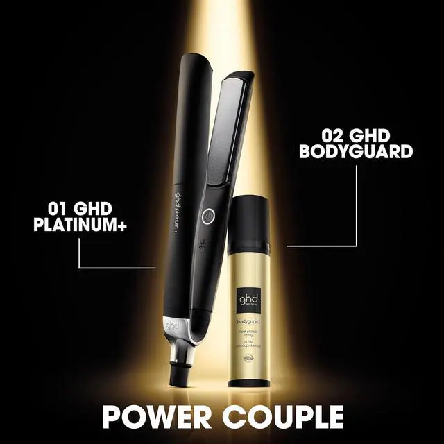 Alt view image 9 of 11 - ghd Platinum+ Styler — 1" Flat Iron Hair Straightener, Professional Ceramic Hair Styling Tool for Stronger Hair, More Shine, & More Color Protection, Black, 60222