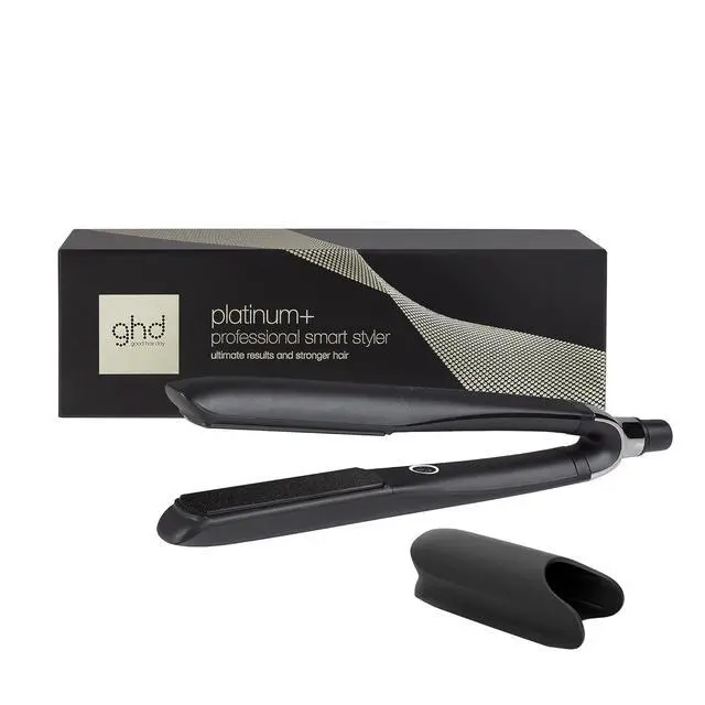 Alt view image 10 of 11 - ghd Platinum+ Styler — 1" Flat Iron Hair Straightener, Professional Ceramic Hair Styling Tool for Stronger Hair, More Shine, & More Color Protection, Black, 60222