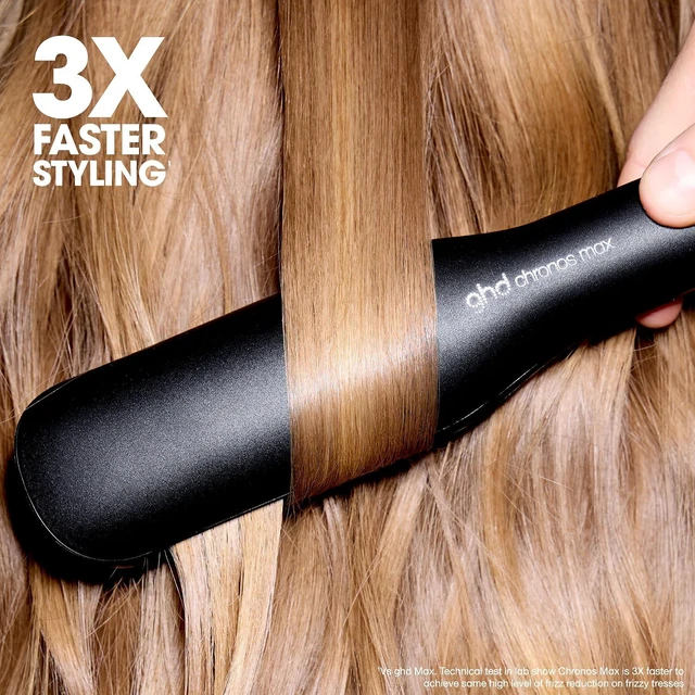 Alt view image 5 of 10 - GHD S8M421 Chronos Max 2” Styler Professional Flat Iron Hair Straightener, BLACK