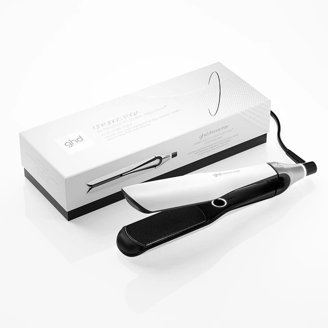 Alt view image 2 of 9 - GHD S8M421 Chronos Max 2” Styler Professional Flat Iron Hair Straightener, White