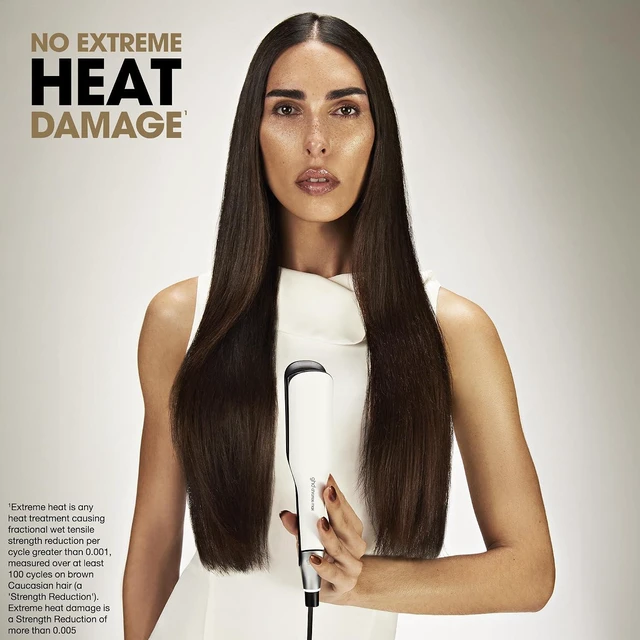 Alt view image 6 of 9 - GHD S8M421 Chronos Max 2” Styler Professional Flat Iron Hair Straightener, White