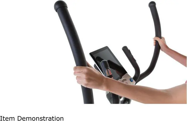 Alt view image 9 of 15 - Exerpeutic 5000 "Mobile App Tracking" Magnetic Elliptical with Double Transmission Drive, Bluetooth