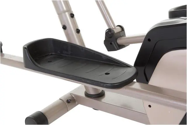Alt view image 13 of 15 - Exerpeutic 5000 "Mobile App Tracking" Magnetic Elliptical with Double Transmission Drive, Bluetooth