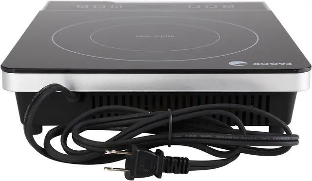 Alt view image 5 of 7 - Fagor Countertop 1300 Watts 8 Power Levels Induction Cooktop