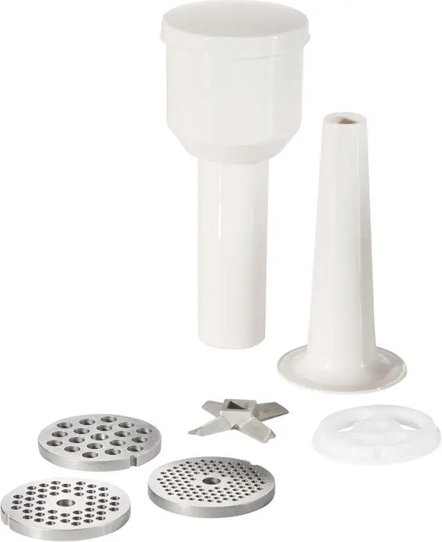 Alt view image 4 of 6 - Weston 33-0801-W Silver #8 Electric Meat Grinder & Sausage Stuffer