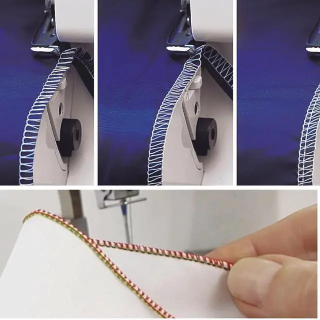 Alt view image 10 of 10 - SINGER S0100 Metal Frame Serger with Accessory Kit | Overlock Machine with 6 Built-in Stitches, 2-3-4 Thread Capability, Adjustable Tension & Stitch Length, 1300 Stiches per Minute & Differential Feed