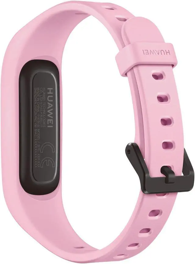 Alt view image 4 of 8 - HUAWEI Band 3e Smart Fitness Activity Tracker, Dual Wrist & Footwear Mode, 5ATM Water Resistance for Swim, Professional Running Guidance, Pink (AW70-B29)