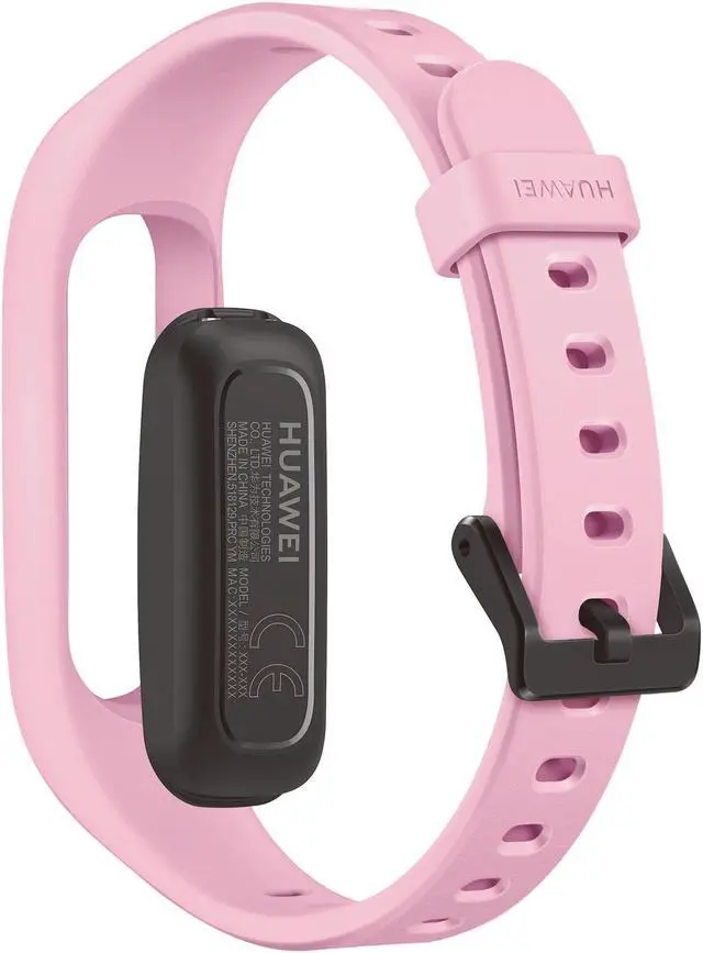 Alt view image 5 of 8 - HUAWEI Band 3e Smart Fitness Activity Tracker, Dual Wrist & Footwear Mode, 5ATM Water Resistance for Swim, Professional Running Guidance, Pink (AW70-B29)
