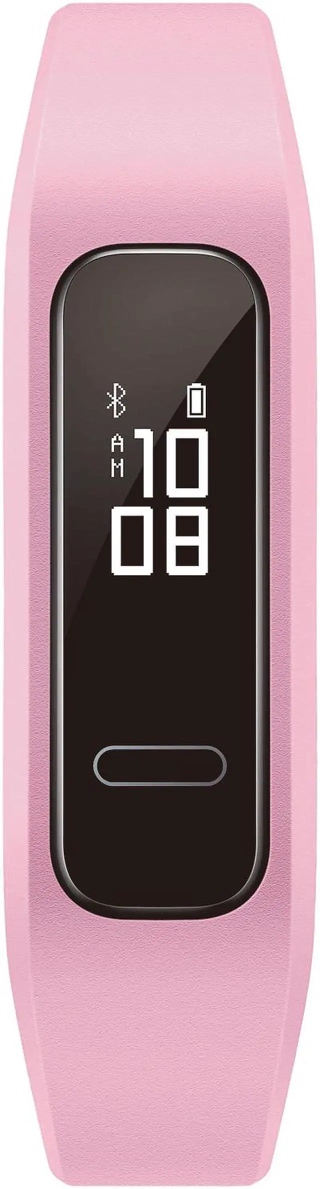 Alt view image 2 of 8 - HUAWEI Band 3e Smart Fitness Activity Tracker, Dual Wrist & Footwear Mode, 5ATM Water Resistance for Swim, Professional Running Guidance, Pink (AW70-B29)