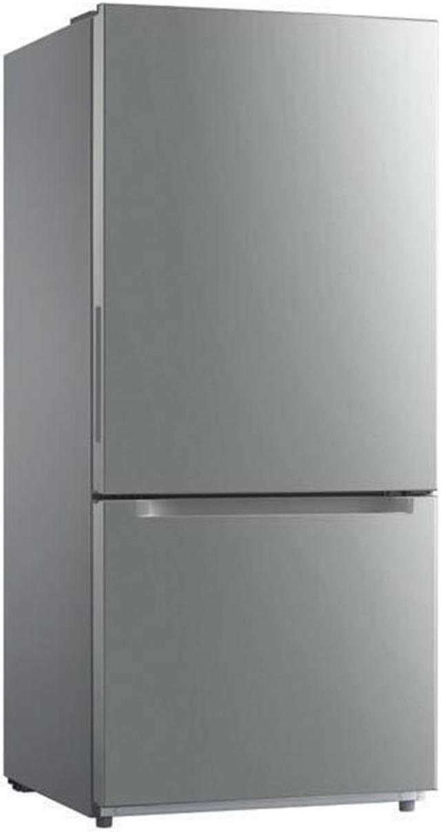 Midea MRB19B7AST Stainless Bottom Mount Freezer