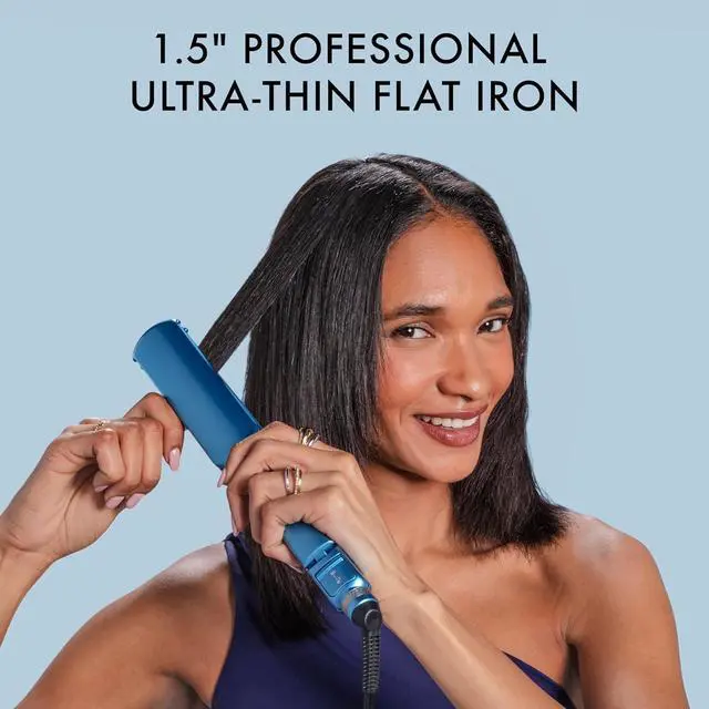 Alt view image 2 of 10 - BaBylissPRO Nano Titanium 1½" Digital Ultra-Thin Flat Iron, BNT4173T
