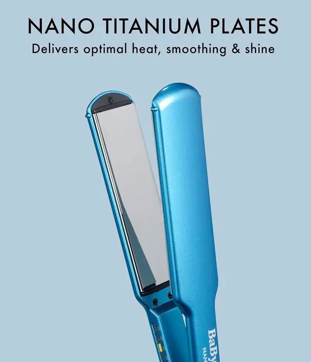 Alt view image 7 of 10 - BaBylissPRO Nano Titanium 1½" Digital Ultra-Thin Flat Iron, BNT4173T